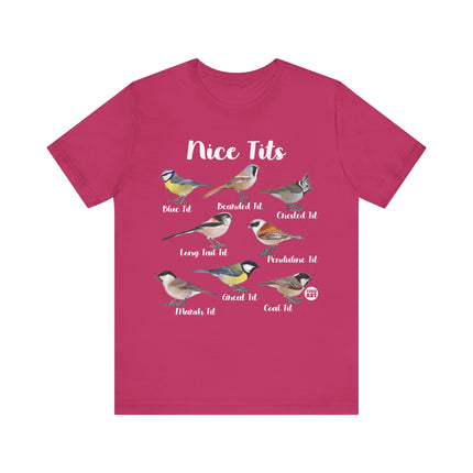 Nice Tits Bird Graphic Tee