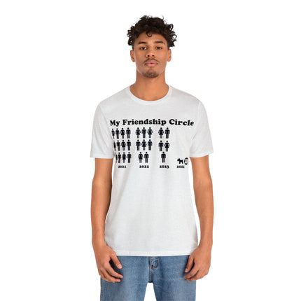 My Friendship Circle Unisex Short Sleeve Tee