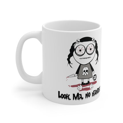 Bloody Mary No Hands Ceramic Mug