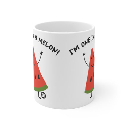 One ina a melon watermelon Ceramic Mug