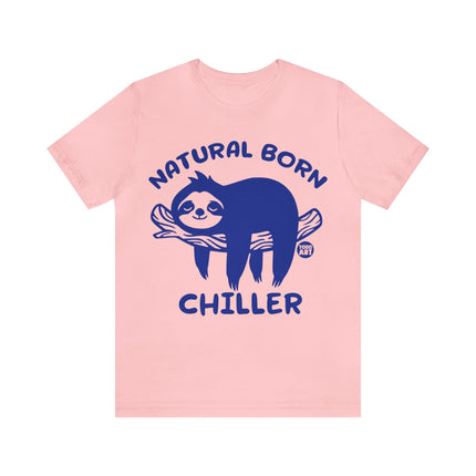 Natural Born Chiller Sloth Unisex Short Sleeve Tee