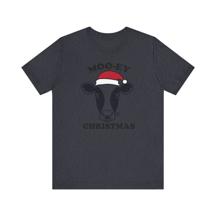 Cute "MOOEY XMAS" Tee Shirt