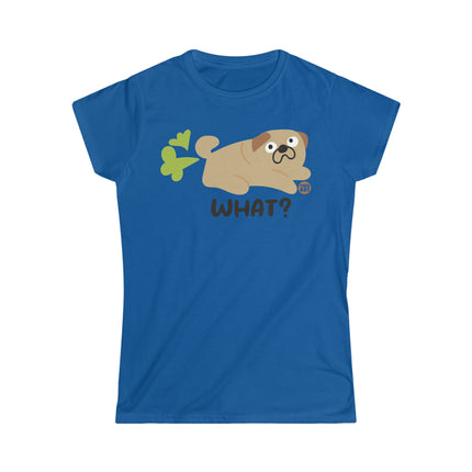 What Fart Dog Women's Softstyle Tee