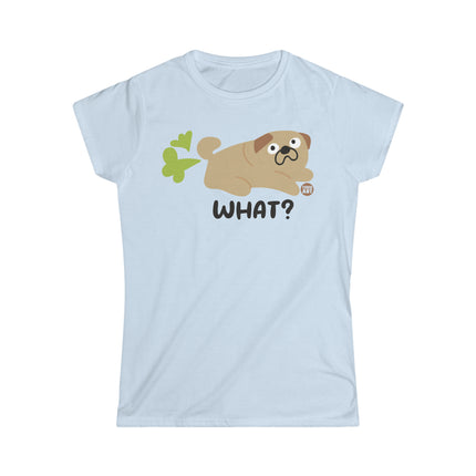 What Fart Dog Women's Softstyle Tee