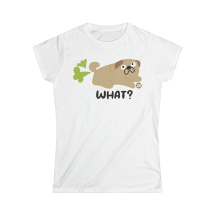 What Fart Dog Women's Softstyle Tee