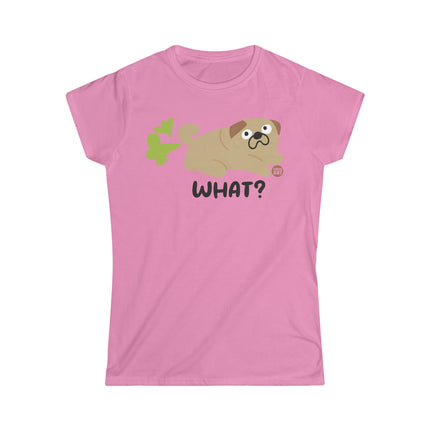 What Fart Dog Women's Softstyle Tee