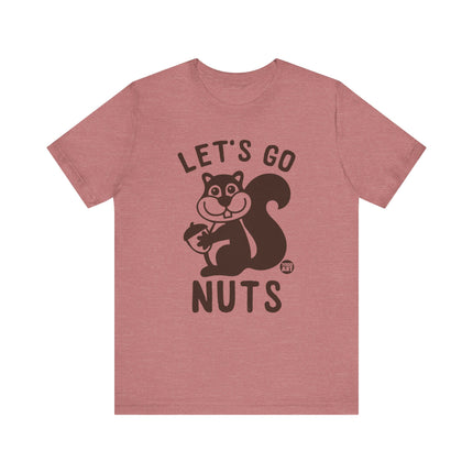 Let's Go Nuts Squirrel Tee