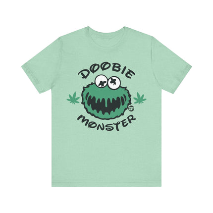 Doobie Monster Tee, Funny 420 Doobie Monster Shirt