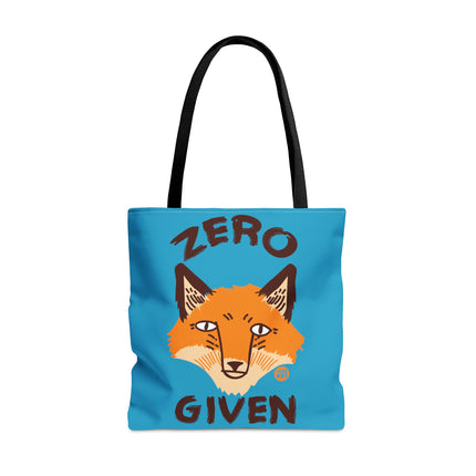 Zero Fox Given Tote Bag