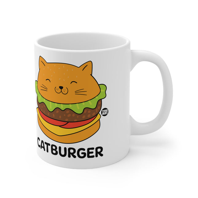 Cat Burger Ceramic Mug