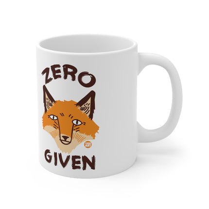 Zero Fox Given Ceramic Mug