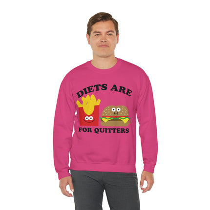 Diets Are For Quitters Crewneck Sweatshirt