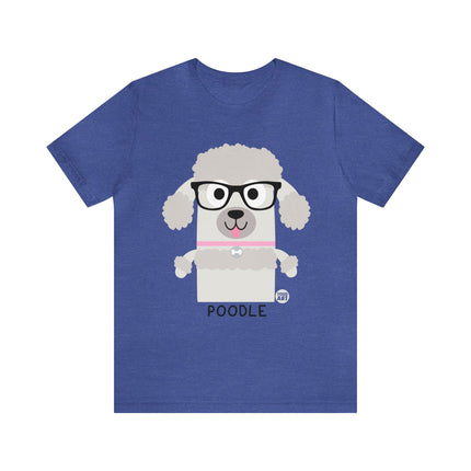 Bow Wow Meow Poodle Unisex Tee