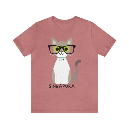 Bow Wow Meow Singapura Unisex Tee