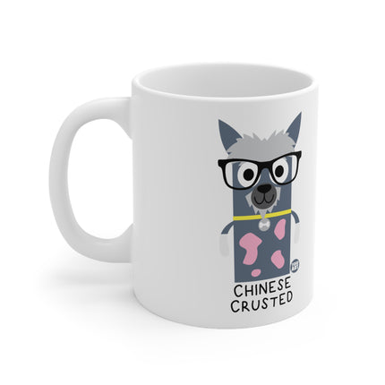 Bow Wow Meow Chinese Crusted Ceramic Mug