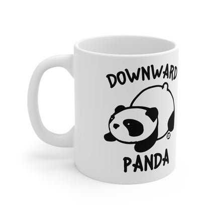 downward panda Ceramic Mug