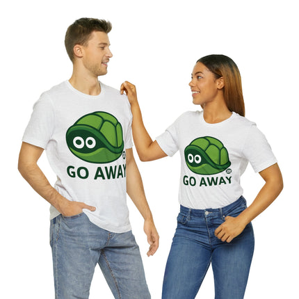 Go Away Turtle Unisex Short Sleeve Tee