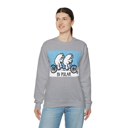 Bi Polar Bears Crewneck Sweatshirt