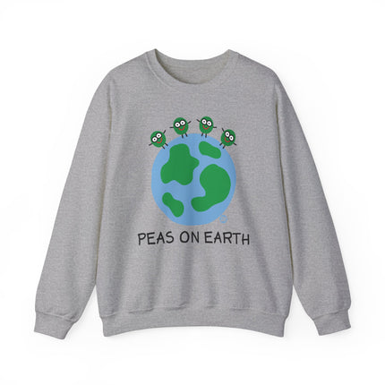 Peas on Earth Crewneck Sweatshirt