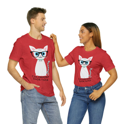 Bow Wow Meow Colorpoint Shorthair Unisex Tee