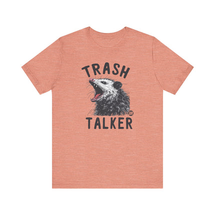 Funny "TRASH TALKER" Tee Shirt