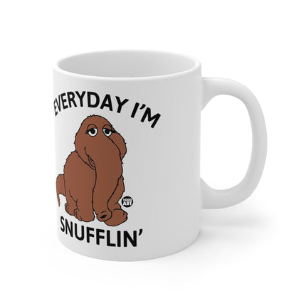 Everyday I'm Snufflin Ceramic Mug