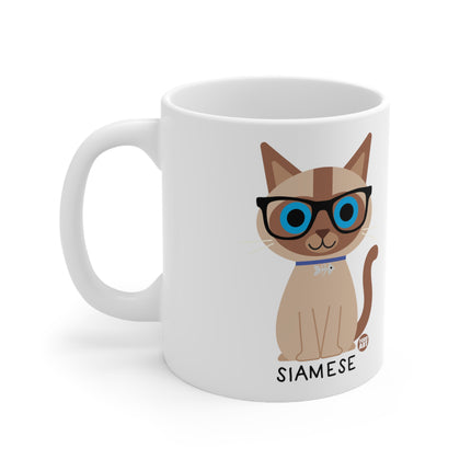 Bow Wow Meow Siamese Ceramic Mug