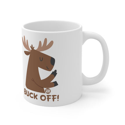 Buck off deer Ceramic Mug