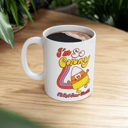 Funshine Candy Corn Ceramic Mug