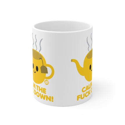 Calm Fuck Down Ceramic Mug