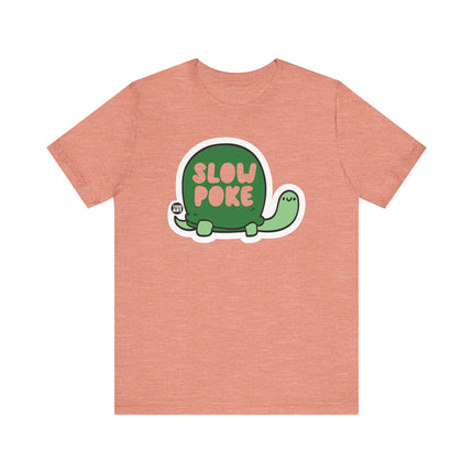 Cute "SLOW POKE" Turtle Tee Shirt