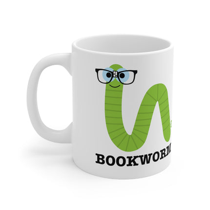 Bookworm Ceramic Mug