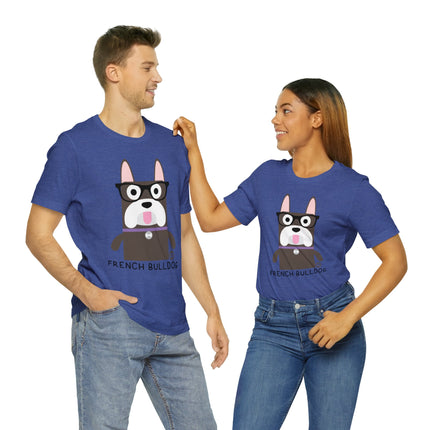 Bow Wow Meow French Bulldog Unisex Tee