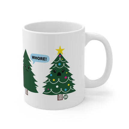 Christmas Tree Whore Ceramic Mug