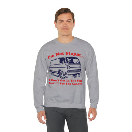 Not Stupid Candy First Candy Van Crewneck Sweatshirt