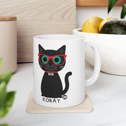 Bow Wow Meow Korat Ceramic Mug