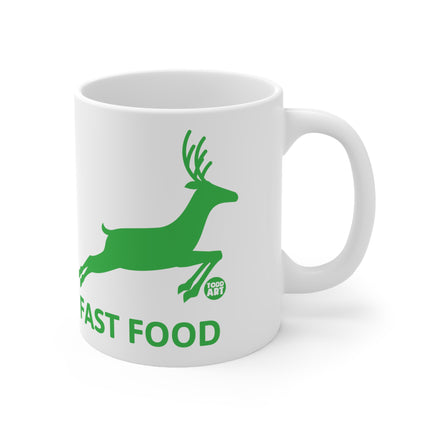 Fast Food Deer Ceramic Mug