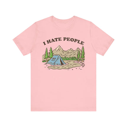 I Hate People Camping Tee