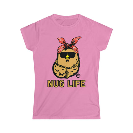 Nug Life Chicken Nugget Women's Softstyle Tee