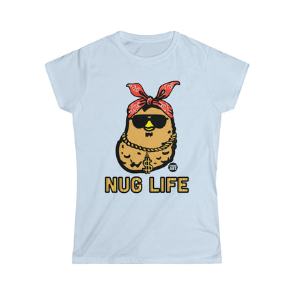 Nug Life Chicken Nugget Women's Softstyle Tee