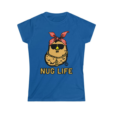 Nug Life Chicken Nugget Women's Softstyle Tee