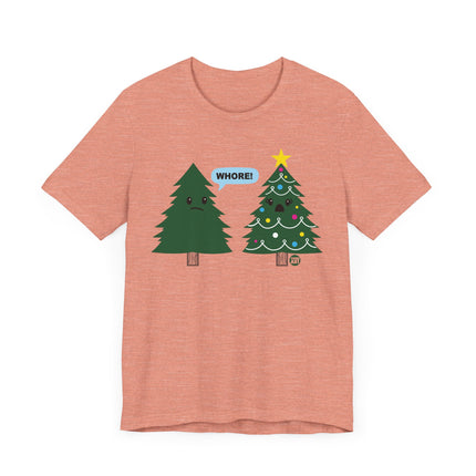 Funny Christmas Tree Tee Shirt