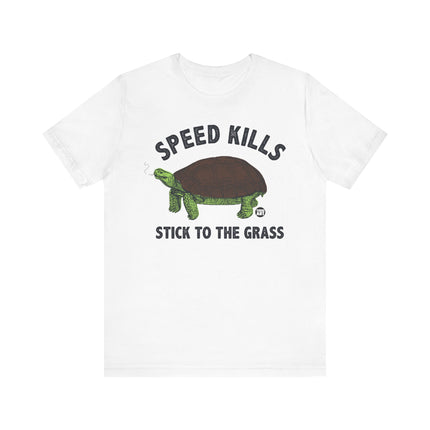 Funny "SPEED KILLS" TURTLE Tee Shirt