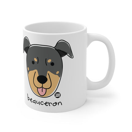 Dog Breeds Beauceron Ceramic Mug