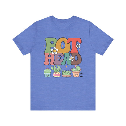 Pot Head Cute Cactus Plant Tee