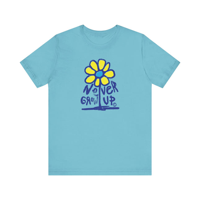 Never Grow Up Flower Tee
