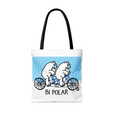 Bi Polar Bears Tote Bag