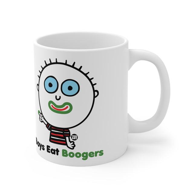 Boys Eat Boogers Ceramic Mug
