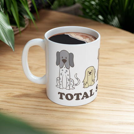 Total Sit Show Dogs Ceramic Mug