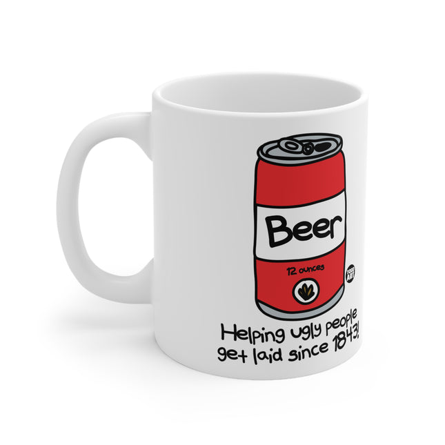 Beer Ugly People Ceramic Mug